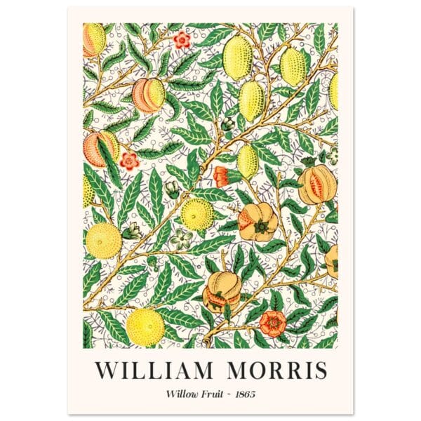 William Morris - Willow Fruit poster
