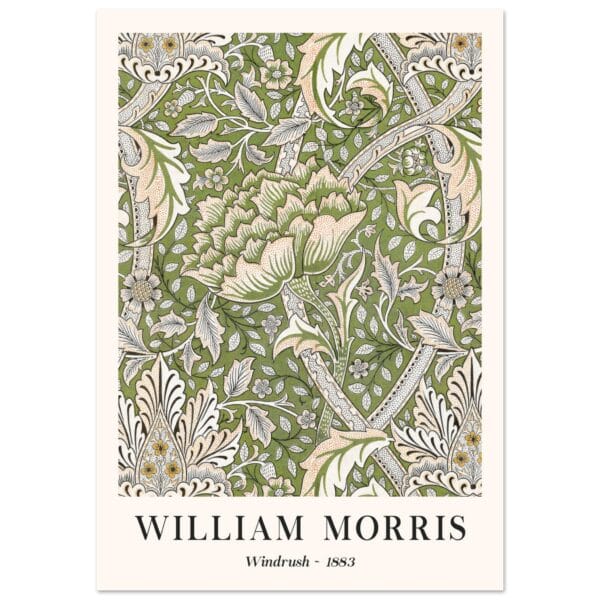 William Morris - Windrush 1883 poster