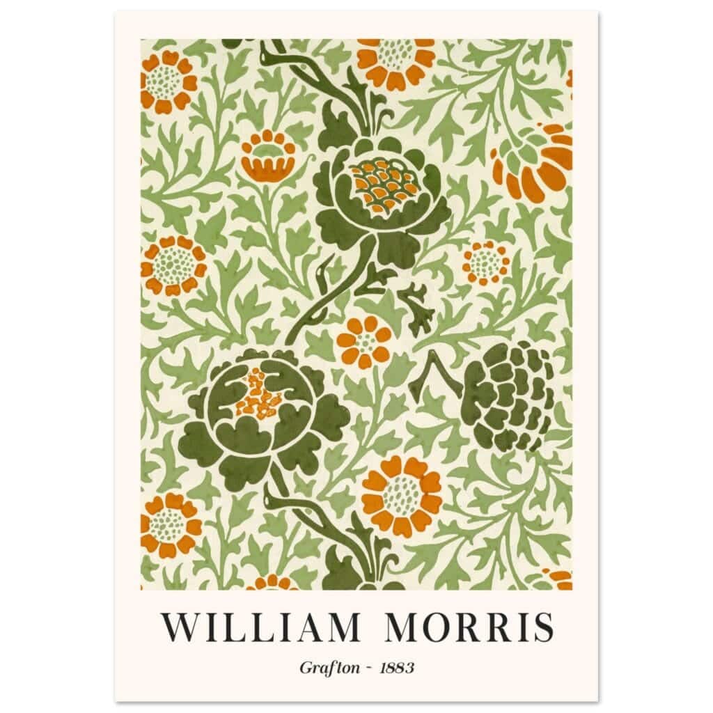 William Morris - Grafton 1883 poster