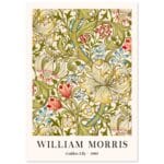 William Morris - Golden Lilly 1890 poster