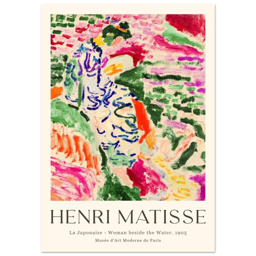 Matisse - La Japonaise 1905 poster
