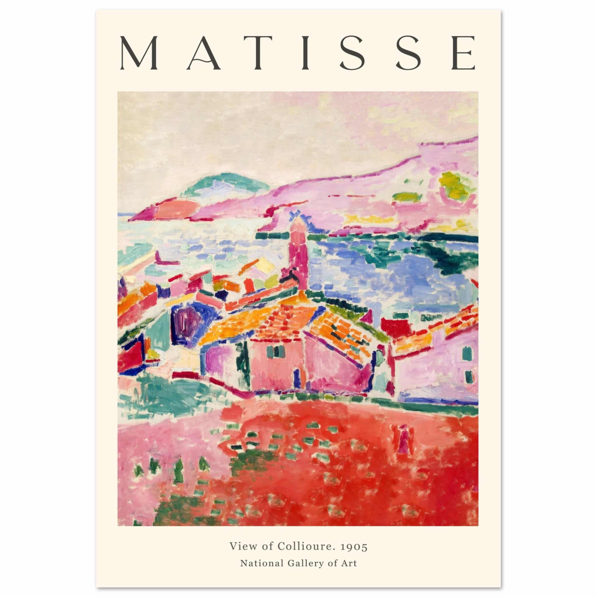 Matisse - View of Collioure 1905 poster