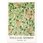 William Morris - Honeysuckle 1886 poster