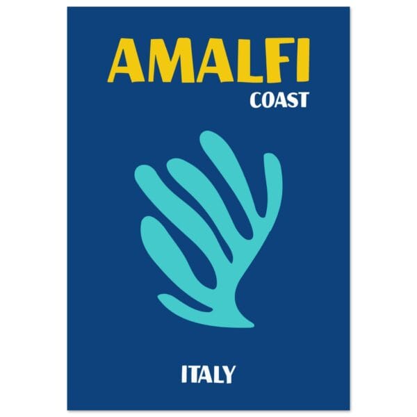 Italië - Amalfi poster