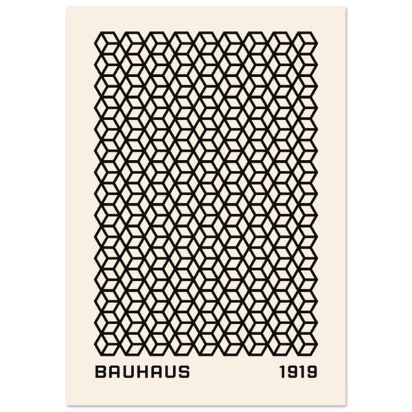 Bauhaus - 1919 Beehive poster