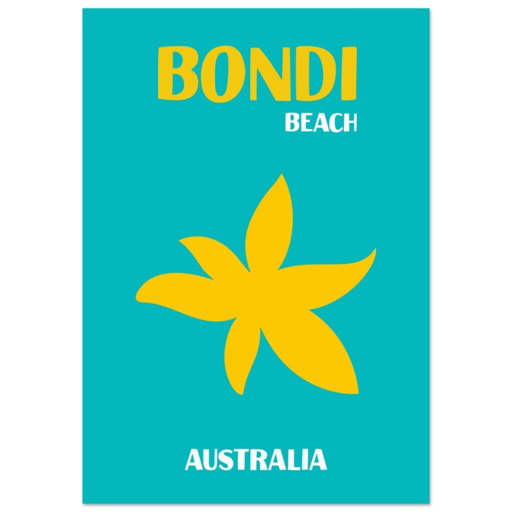 Australië - Bondi Beach poster