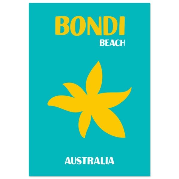 Australië - Bondi Beach poster