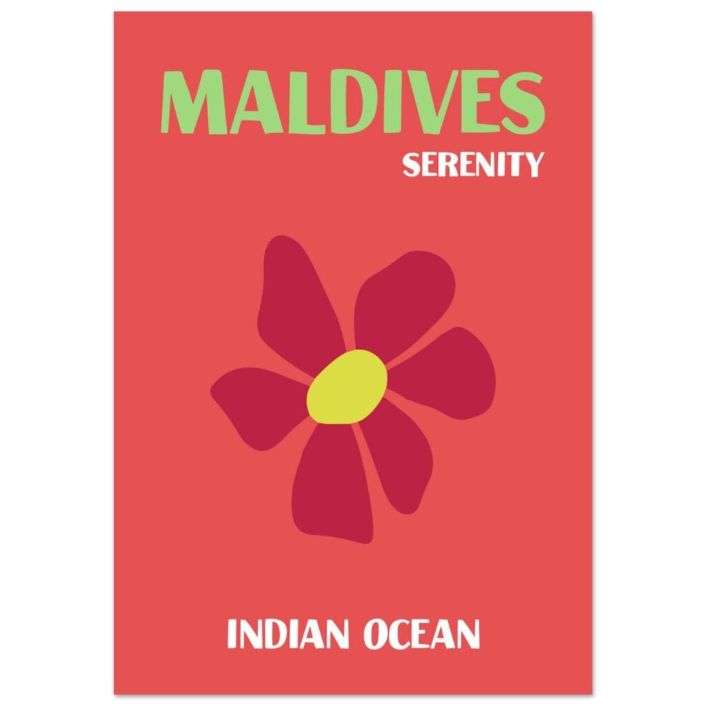 Indian Ocean - Maldives poster