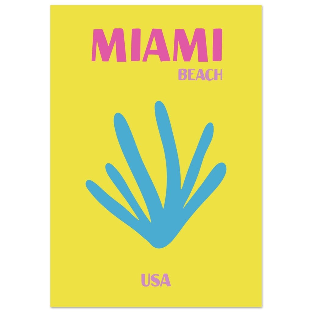 USA - Miami Beach poster
