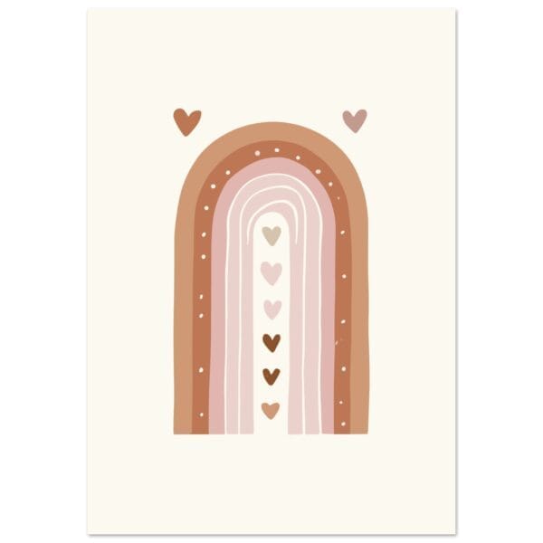 Pastel Rainbow poster