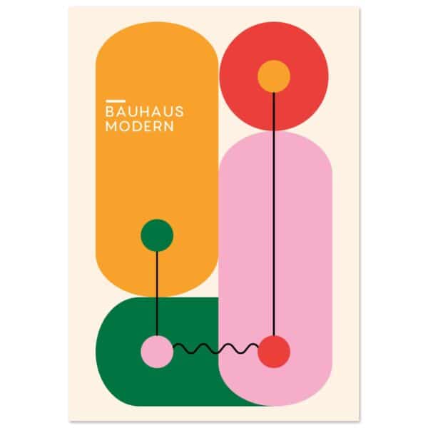Bauhaus - Modern Art poster
