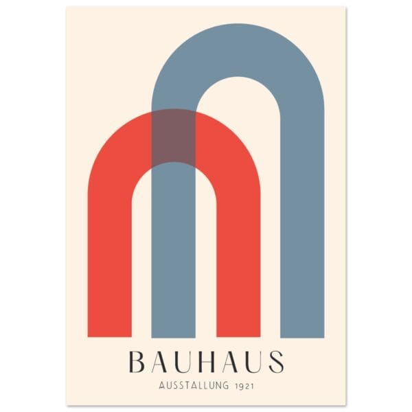 Bauhaus - Ausstellung 1921 poster