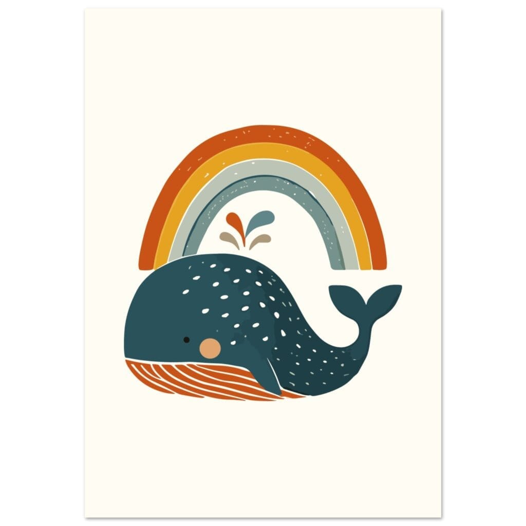 Boho - Walvis poster