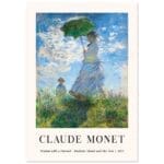 Claude Monet - Women with a Parasol poster