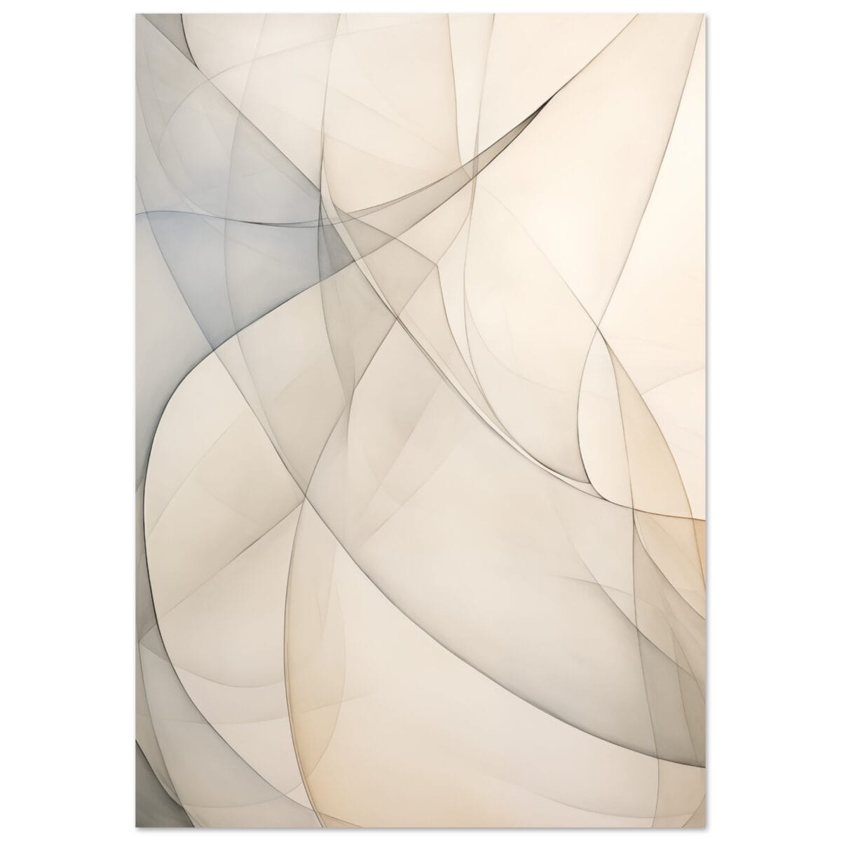 Abstract - Fine Lines 1 poster