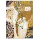 Gustav Klimt - Water Snakes poster