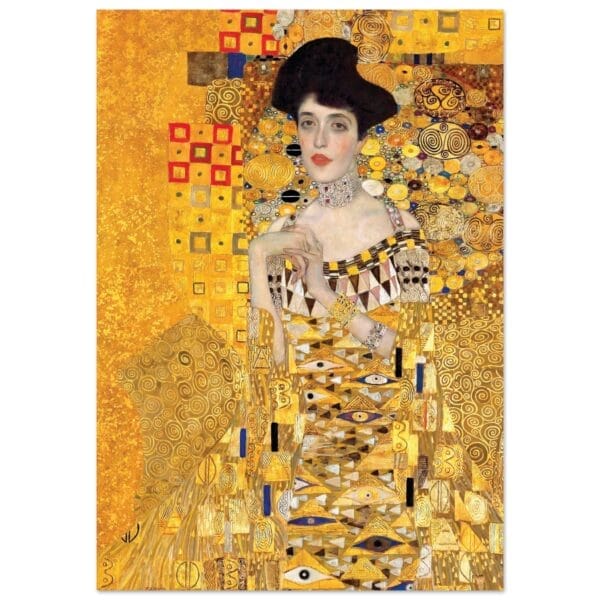 Gustav Klimt - Portrait of Adele Bloch-Bauer I poster