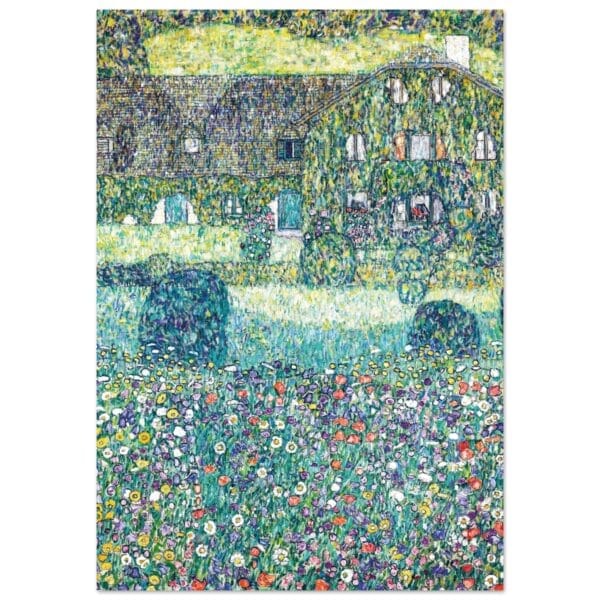 Gustav Klimt - Country House by the Attersee poster