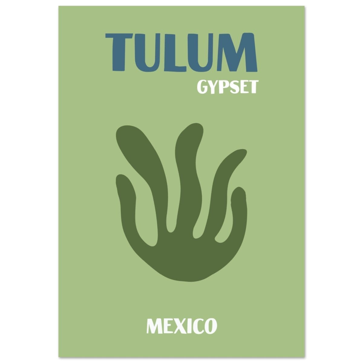 Mexico - Tulum Gypset poster