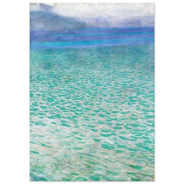 Gustav Klimt - Attersee poster
