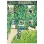 Gustav Klimt - The House of Guardaboschi poster