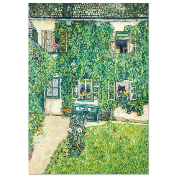 Gustav Klimt - The House of Guardaboschi poster