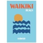 Hawaii - Waikiki Beach poster