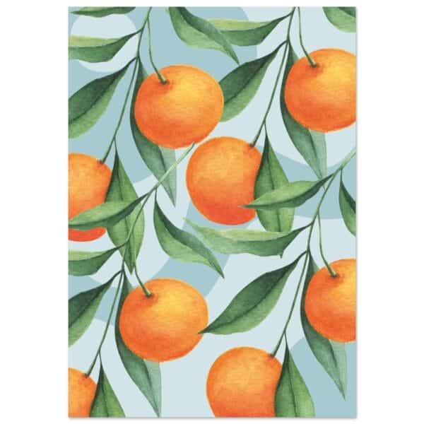 Fruits - The Orange Tree poster