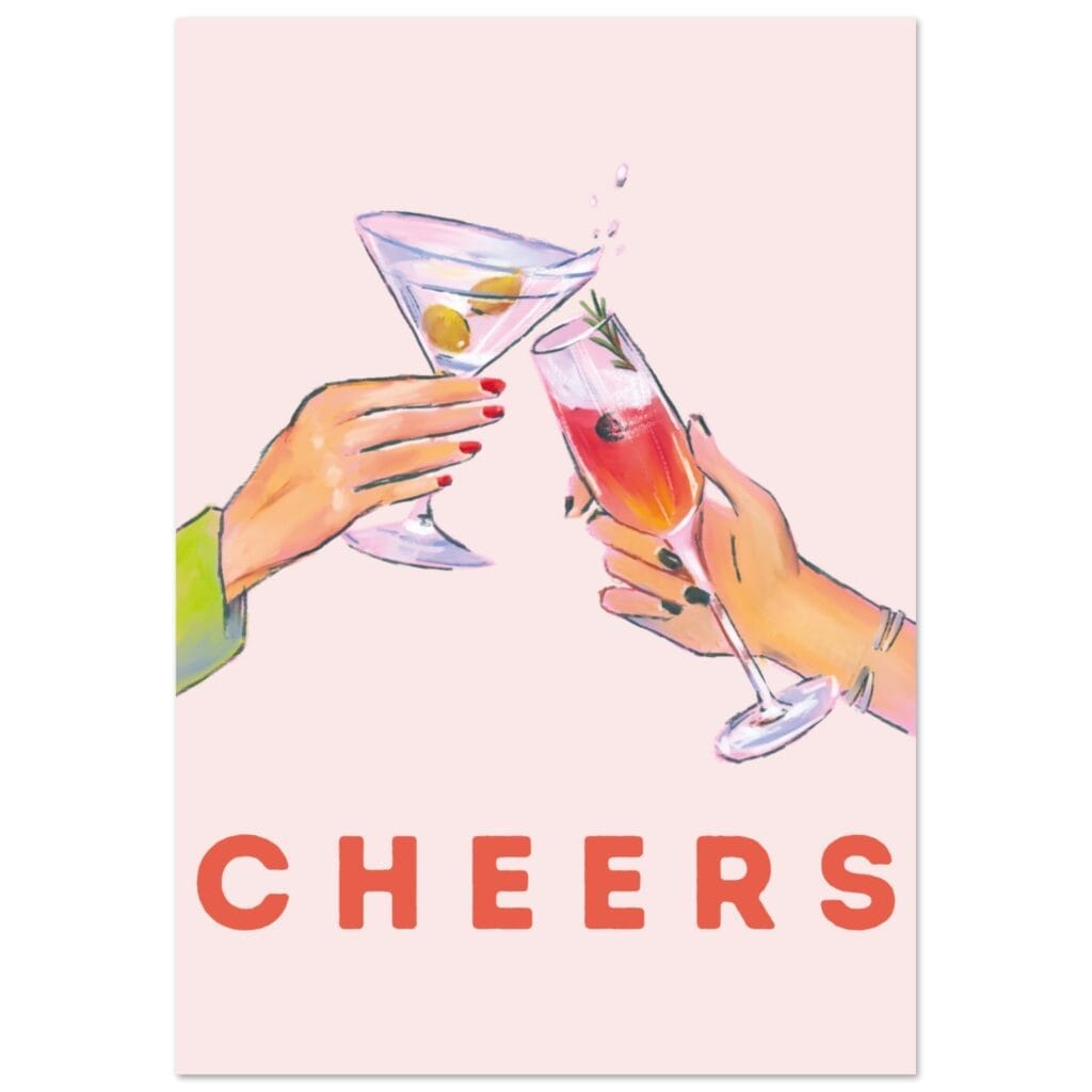 Cheers with Cocktails poster