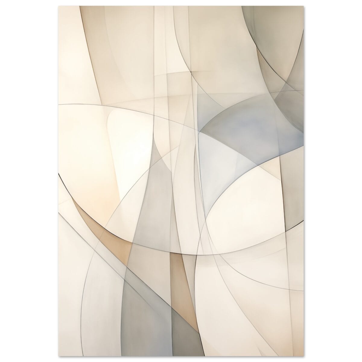 Abstract - Fine Lines 2 poster