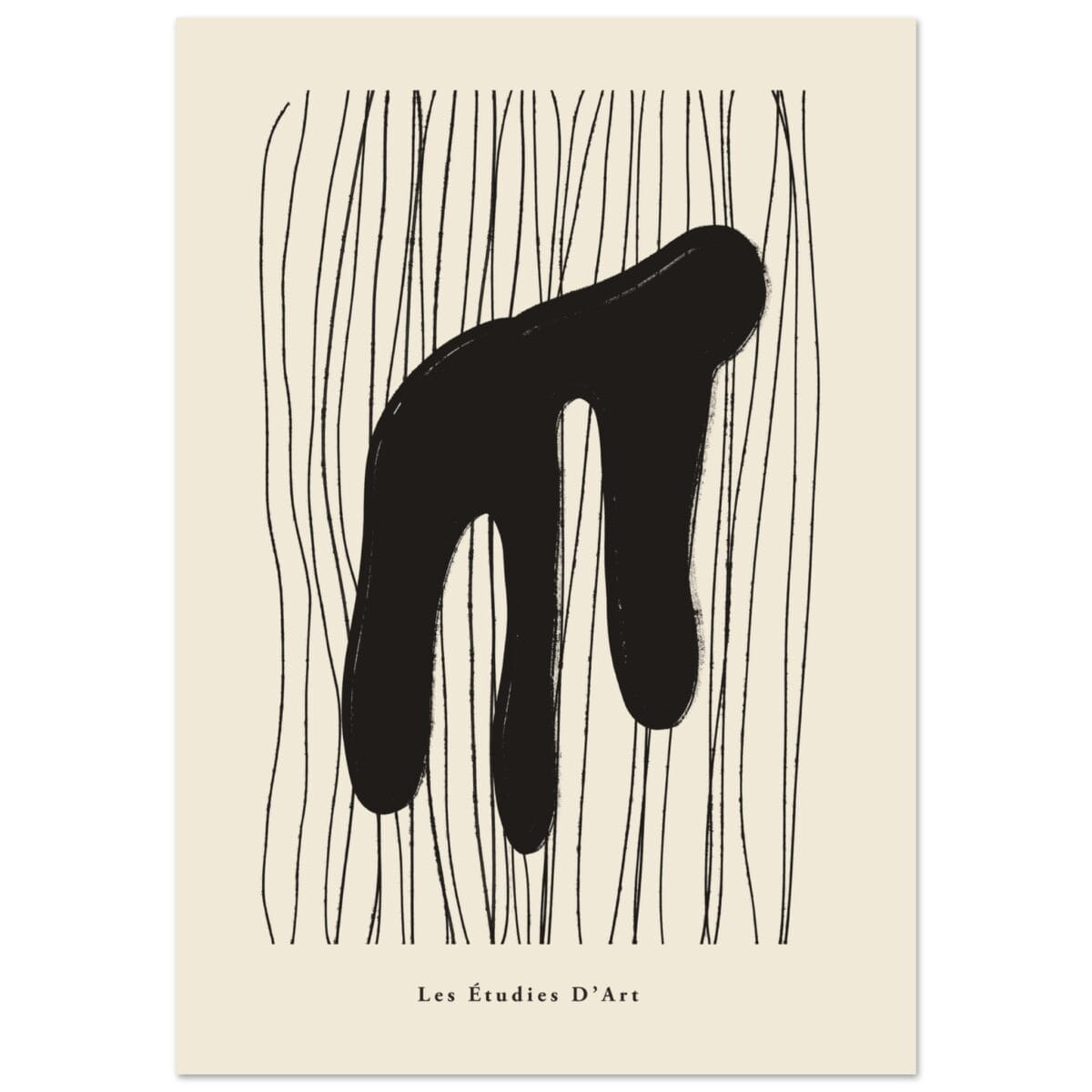 Abstract - Les Étudies D'Art poster