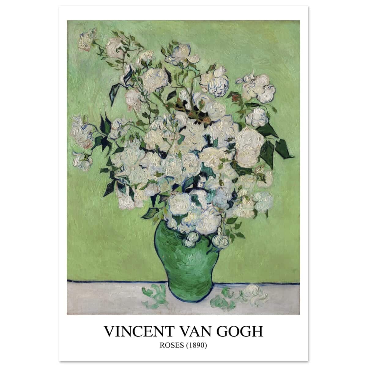 Vincent van Gogh - Roses poster