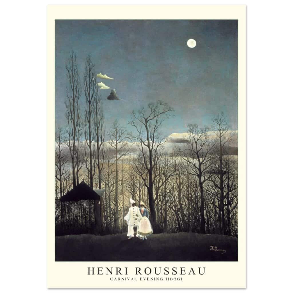 Henri Rousseau - Carnival evening poster