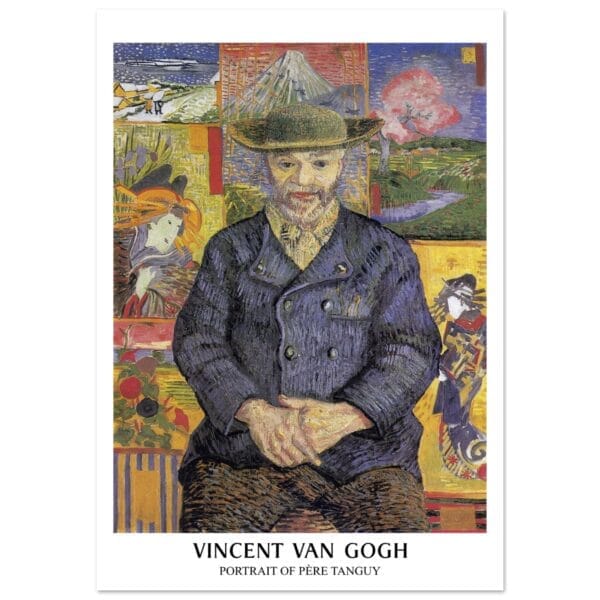 Vincent van Gogh - Portrait of Piere poster