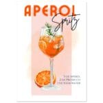 Aperol Spritz - Pink poster