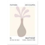 Matisse - Ocean flower grey poster