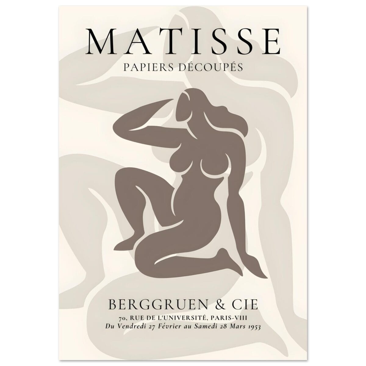 Matisse - Shapes of her poster