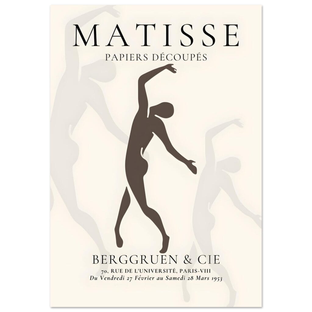 Matisse – Dancing silhouettes poster