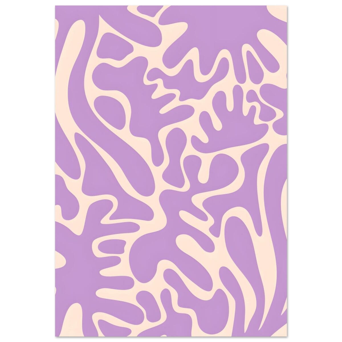 Matisse – Purple flora poster