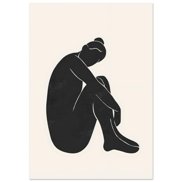 Matisse - The shy lady poster