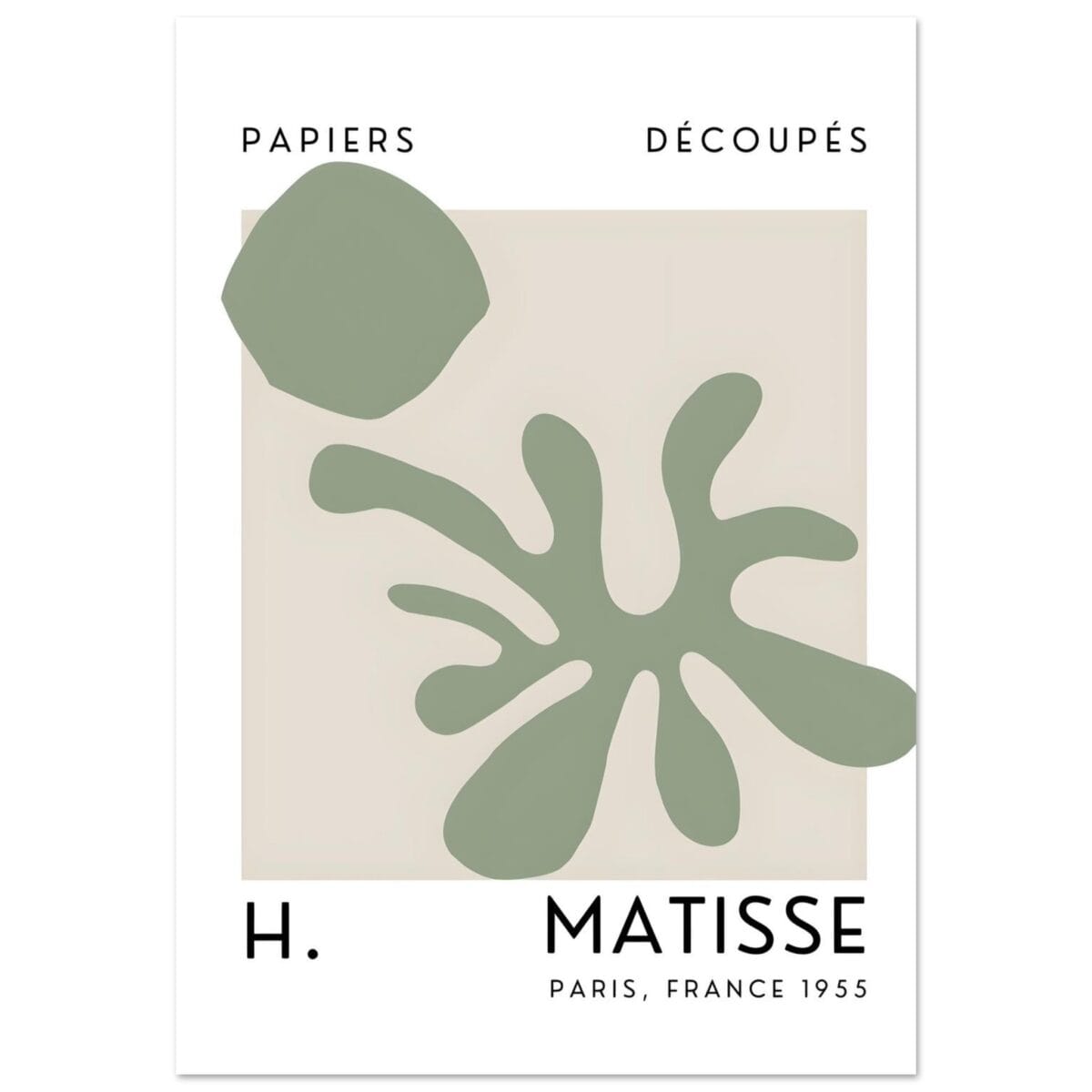 Matisse – Echoes of the sea poster