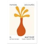 Matisse - Ocean flower yellow poster