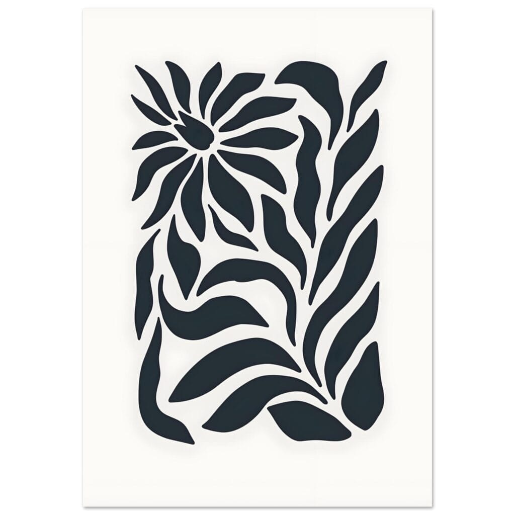 Matisse - Flowers in silence poster