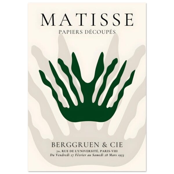 Matisse – Sea crown poster
