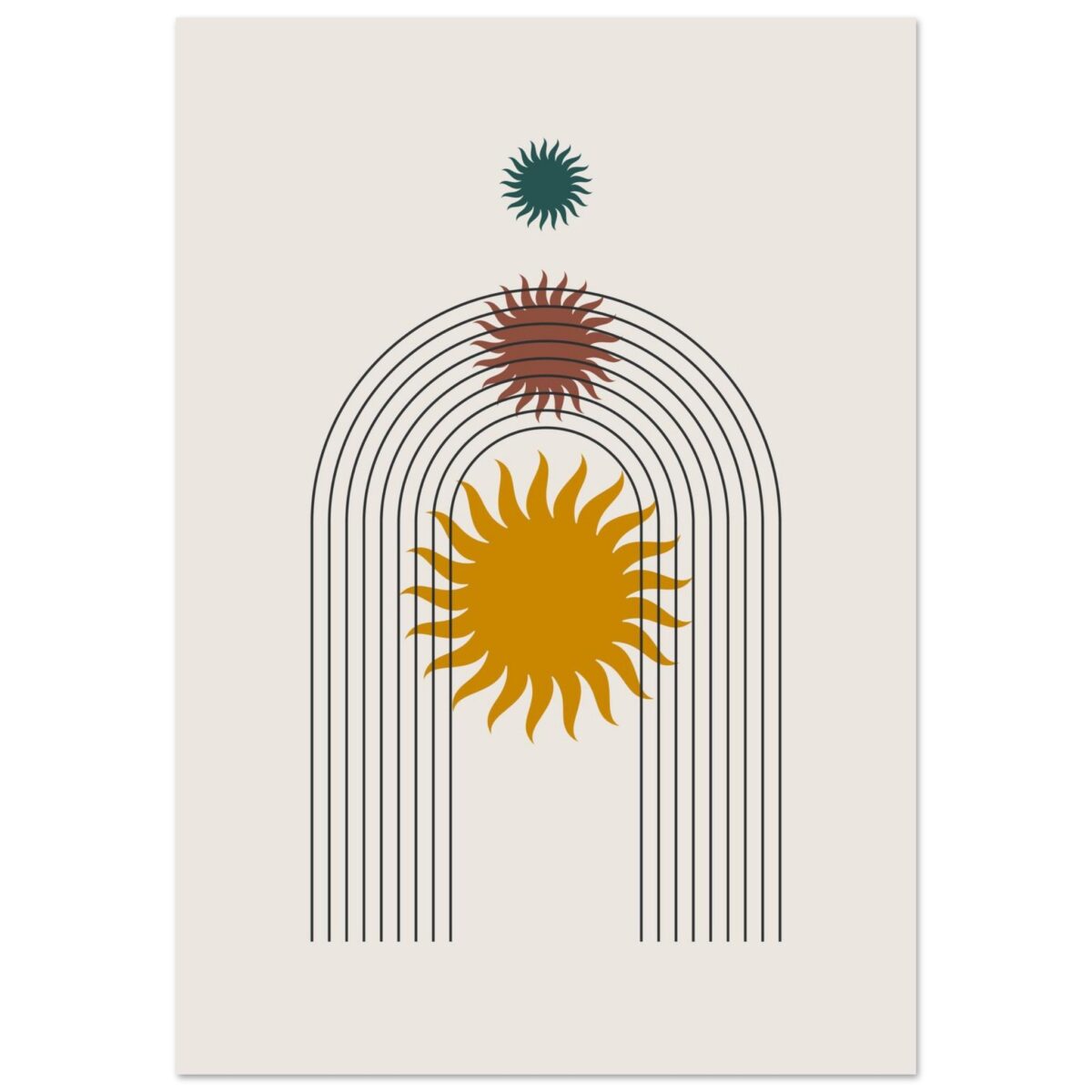 Boho – Sunny arch poster