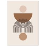 Boho – Harmony shapes poster