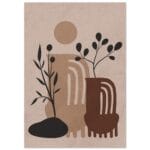 Boho – Clay forms poster