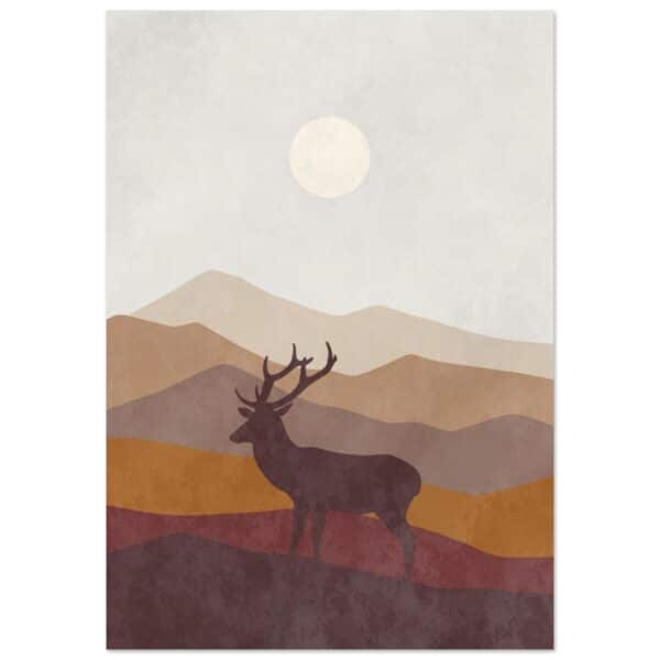 Boho – Highland calm poster