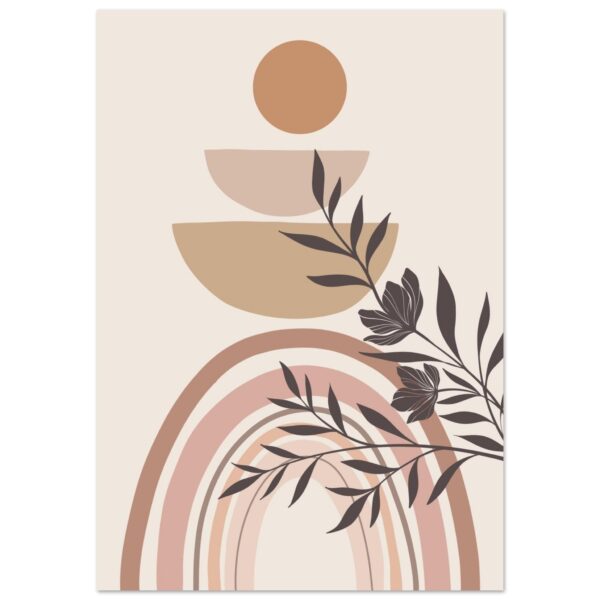 Boho – Harmony curve poster