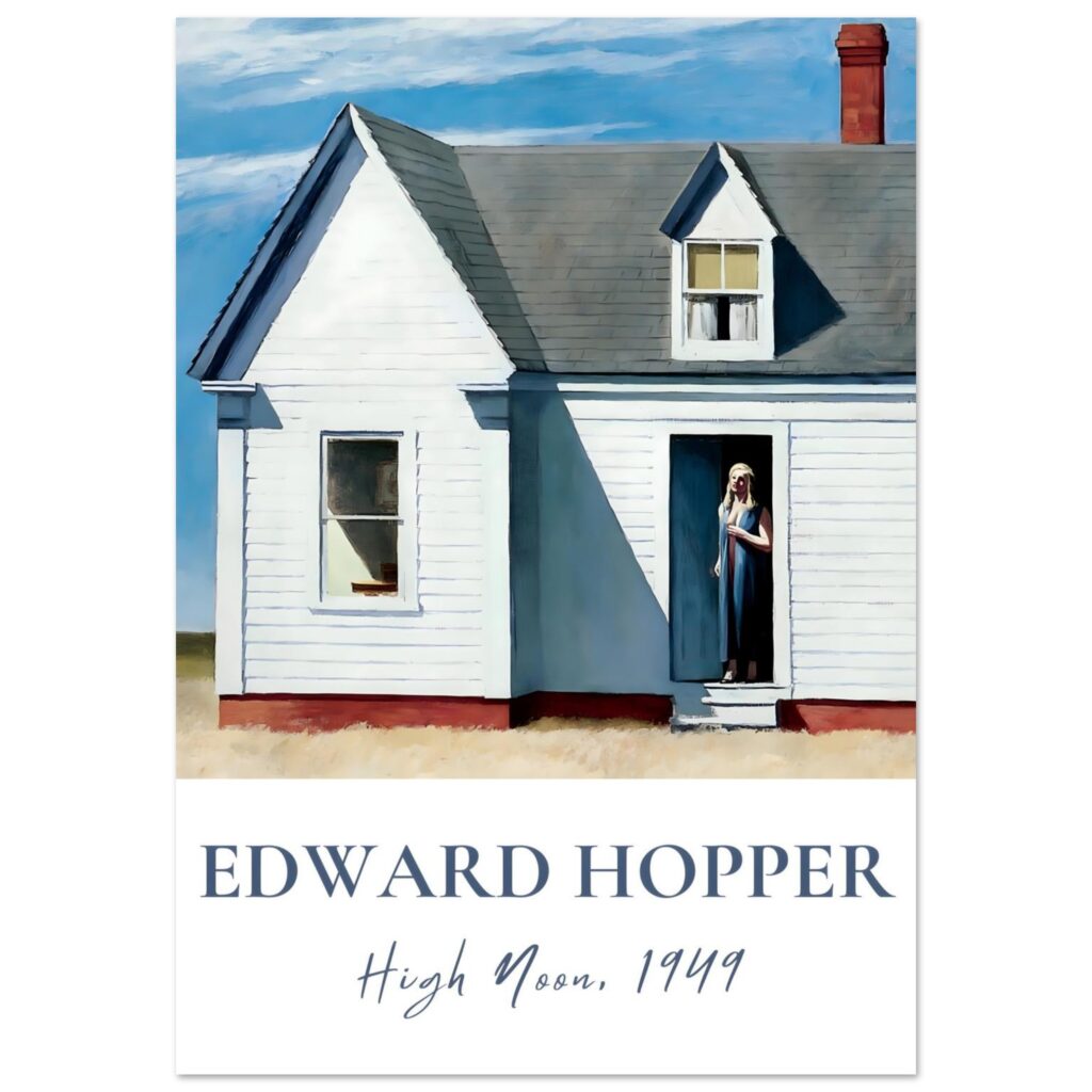 Edward Hopper - High noon poster